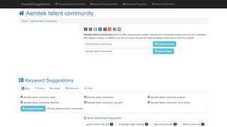 
                            4. Aerotek talent community