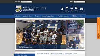 
                            9. AESM Middle School at LOuverture / Homepage