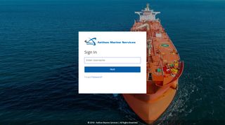 
                            5. Aethon Marine Services - Login Panel