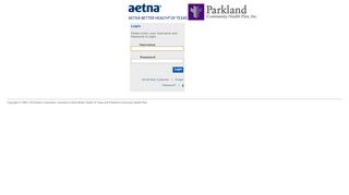 
                            6. Aetna Better Health of Texas and Parkland Community Health Plan