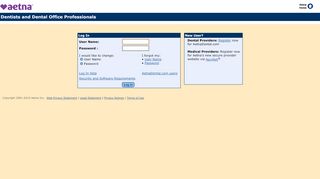
                            2. Aetna dental opens in secure site