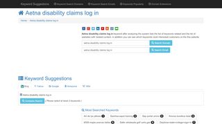 
                            3. Aetna disability claims log in