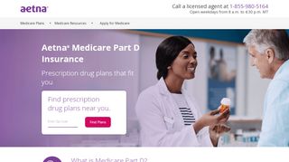 
                            9. Aetna Medicare Part D | Prescription Drug Coverage | 855 ...