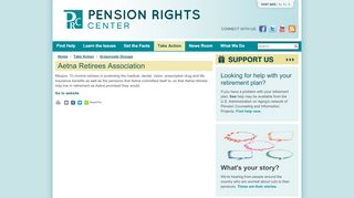 
                            9. Aetna Retirees Association | Pension Rights Center