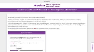 
                            4. Aetna Signature Administrators