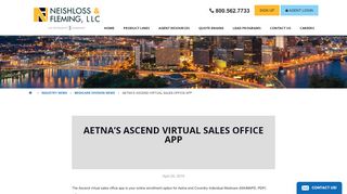 
                            7. Aetna's Ascend Virtual Sales Office App - Neishloss & Fleming