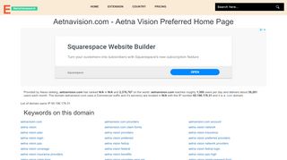 
                            7. Aetnavision.com - Aetna Vision Preferred Home Page