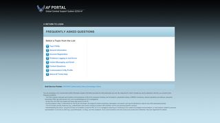 
                            2. AF Portal: Login Page - AF.mil