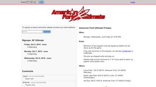 
                            7. AF Ultimate Signup - pickup.events