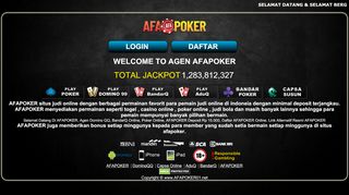 
                            9. AFAPOKER | DAFTAR AFAPOKER | LINK ALTERNATIF AFAPOKER