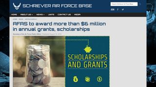 
                            6. AFAS to award more than $6 million in annual grants, scholarships ...