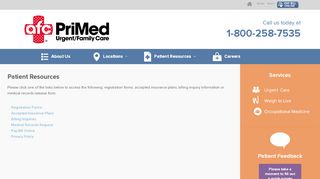 
                            6. AFC PriMed | Medical Patient Resources - Forms