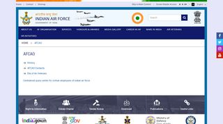 
                            1. AFCAO | Indian Air Force | Government of India