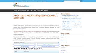 
                            6. AFCAT 2018: AFCAT 2 Registration Started, Exam …