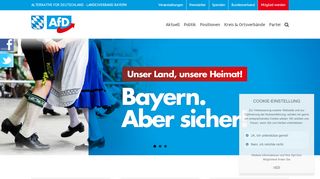 
                            4. AfD Bayern Alternative für Deutschland Landesverband Bayern