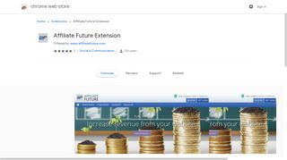 
                            2. Affiliate Future Extension - Google Chrome