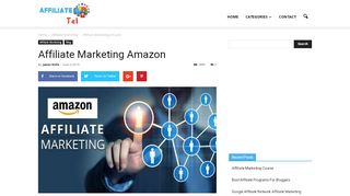 
                            7. Affiliate Marketing Amazon - Affiliate Tel