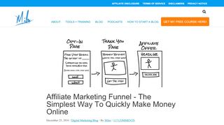 
                            4. Affiliate Marketing Funnel - The Simplest Way To Quickly Make Money ...