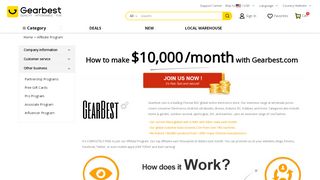 
                            8. Affiliate Program | Gearbest.com