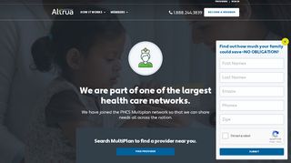 
                            1. Affiliated Providers | Altrua HealthShare