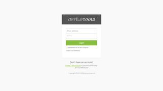 
                            5. AffiloTools: Login