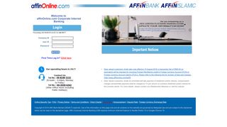 
                            4. Affin Bank Online Financial Services - AffinOnline