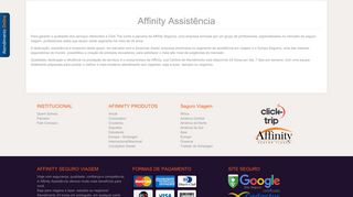 
                            6. Affinity Seguro Viagem - Parceiro