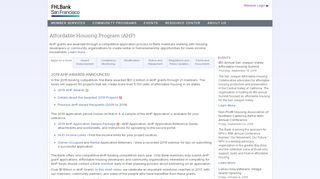 
                            8. Affordable Housing Program (AHP)