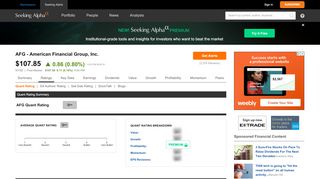 
                            8. AFG Ratings - American Financial Group, Inc. | Seeking Alpha
