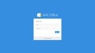 
                            4. AFK Office : Login