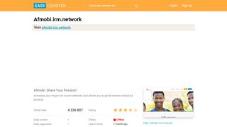 
                            6. Afmobi.irm.network: Afmobi- Share Your Passion!