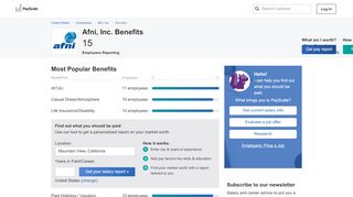 
                            5. Afni, Inc. Benefits & Perks | PayScale