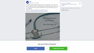 
                            3. Afni - It's Afni's Benefits Open Enrollment time! Afni... | Facebook