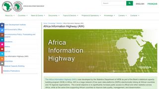 
                            1. Africa Information Highway (AIH) - African Development Bank