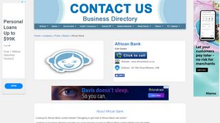 
                            9. African Bank call centre | 084-196 4467