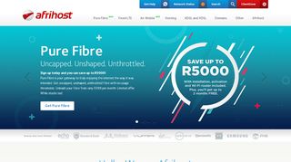 
                            7. Afrihost - Fibre, Mobile, ADSL, VDSL and Web Hosting