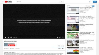 
                            4. Afroromance Login - YouTube