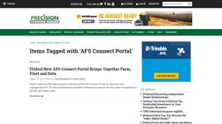 
                            3. AFS Connect Portal - Precision Farming Dealer