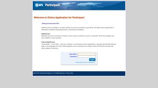 
                            3. AFS Online Application - AFS Global [AFS-JPN]