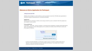 
                            2. AFS Online Application - AFS Global