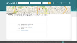 
                            9. AFTAB Currency Exchange Ltd. in Frankfurt am Main