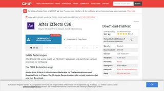 
                            9. After Effects CS6 Download – kostenlos – CHIP