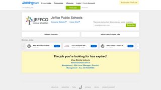 
                            9. After School Program Assistant Director Job - Golden, CO | Jobing.com