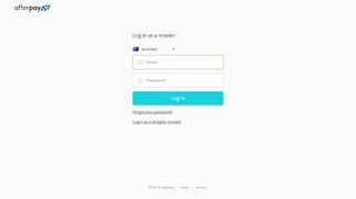 
                            3. Afterpay Merchant - portal.afterpay.com