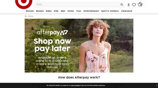 
                            8. Afterpay | Target Australia