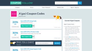 
                            4. Agacistore.com Coupon Codes 2019 (50% discount ...