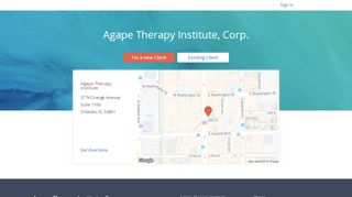 
                            2. Agape Therapy Institute, Corp. Client Portal | SimplePractice