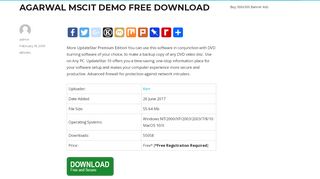 
                            8. AGARWAL MSCIT DEMO FREE DOWNLOAD - jawhara.me