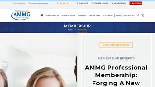 
                            4. Age Management Medicine Group (AMMG) Membership - …