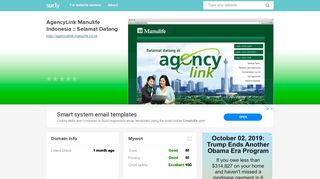 
                            4. agencylink.manulife.co.id - AgencyLink Manulife Indonesia ... - Agency ...